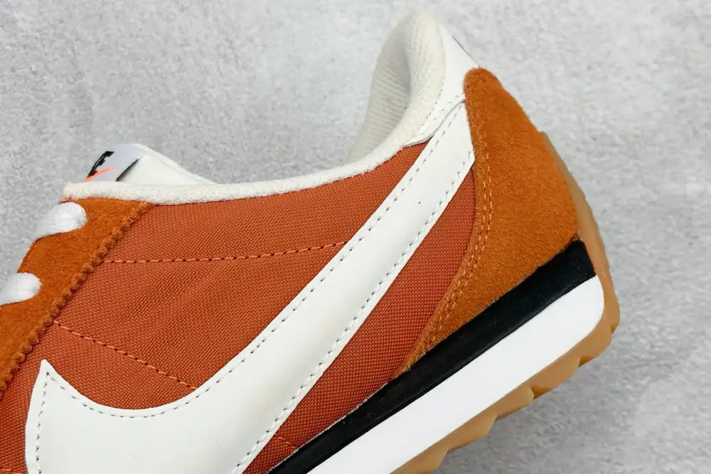 FastDry Nike Cortez Leather Orange White – Premium Sneakers 1516 