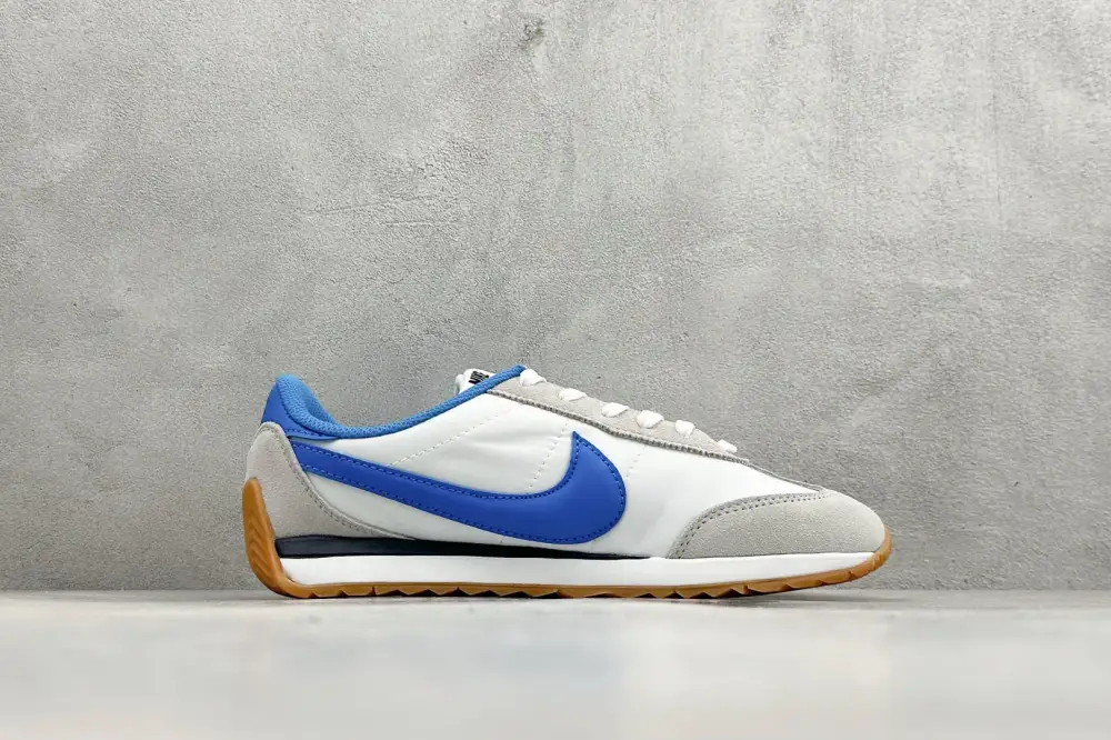 Nike Cortez Leather White Blue Shoe – Premium MoistureWicking 1519  CECFE252