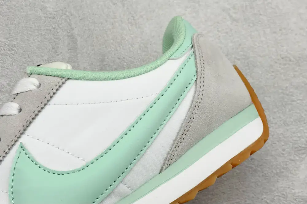Stylish Nike Cortez Leather White Green 1517 