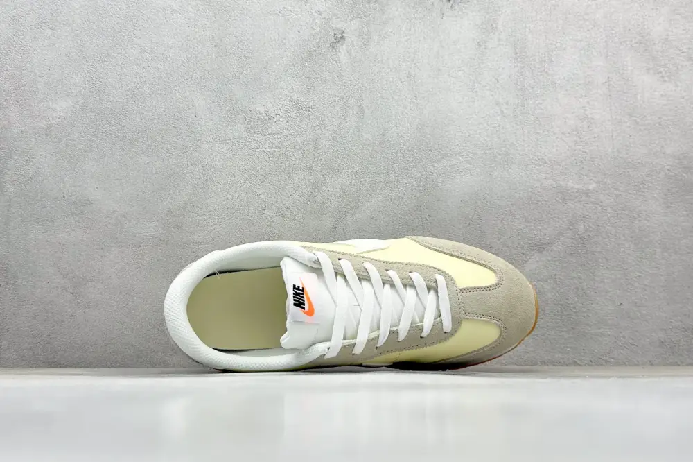 FreshLook Nike Cortez Leather Yellow White – Premium Sneakers 1523  CECB107