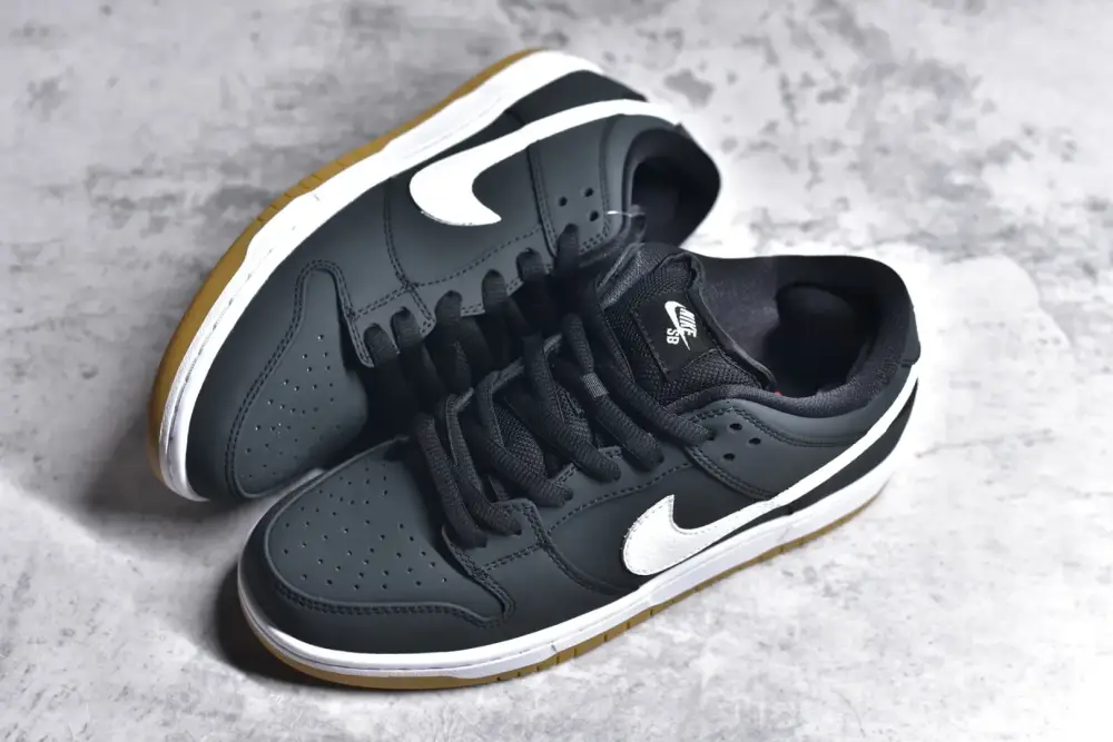 Soft Nike Dunk Low Black White Nikes Sneakers 1595 