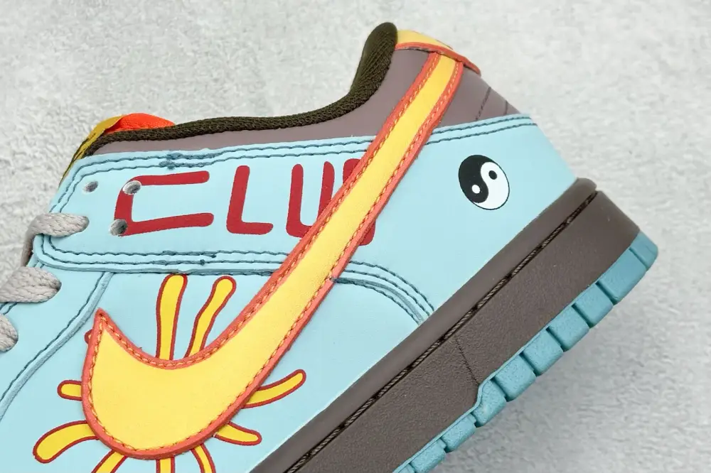Nike Dunk Low Club 58 Blue Graphic – Nike SmoothTexture 1578 