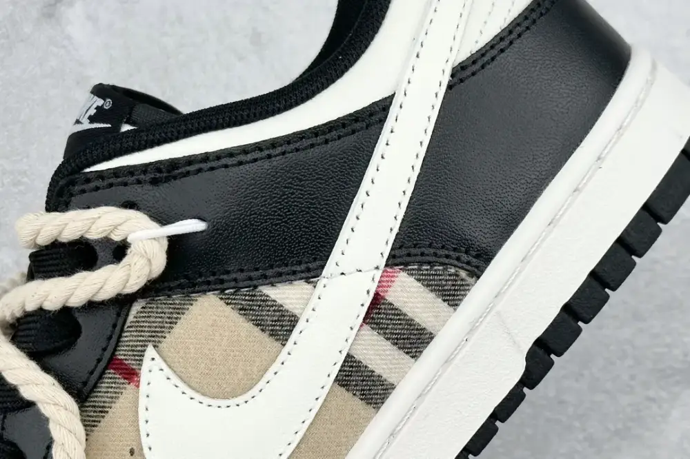 Nike Dunk Low Fire Scotland Plaid Black White – Nikes & Fake Nike Cozy 1601 