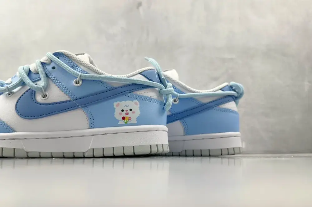 BestValue Nike Dunk Low Happy Bear GS White Blue – Nikes & Fake Nike 1565 