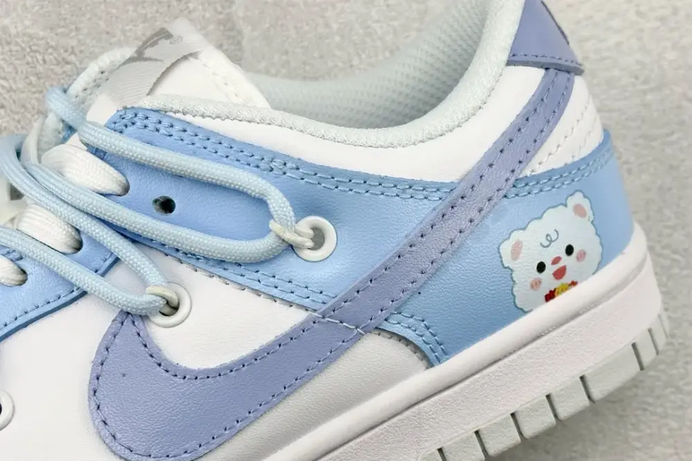 Unisex Nike Dunk Low Happy Little Lamb White Blue – Nikes & Fake Nike 1588 