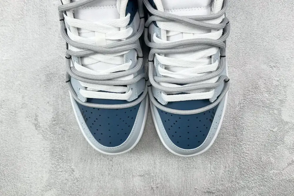 NewStyle Nike Dunk Low Neutral Grey Blue White – Nikes & Collection 1553 