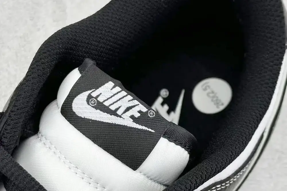 Seasonal Nike Dunk Low Panda RM2308 Black White 1555 
