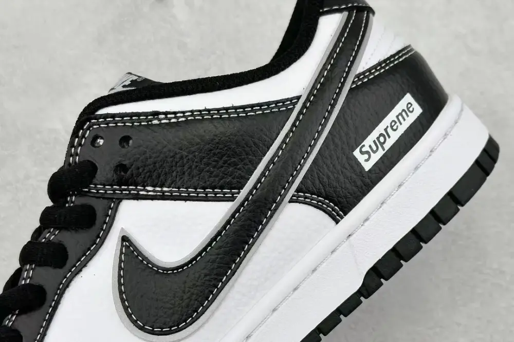Seasonal Nike Dunk Low Panda RM2308 Black White 1555 