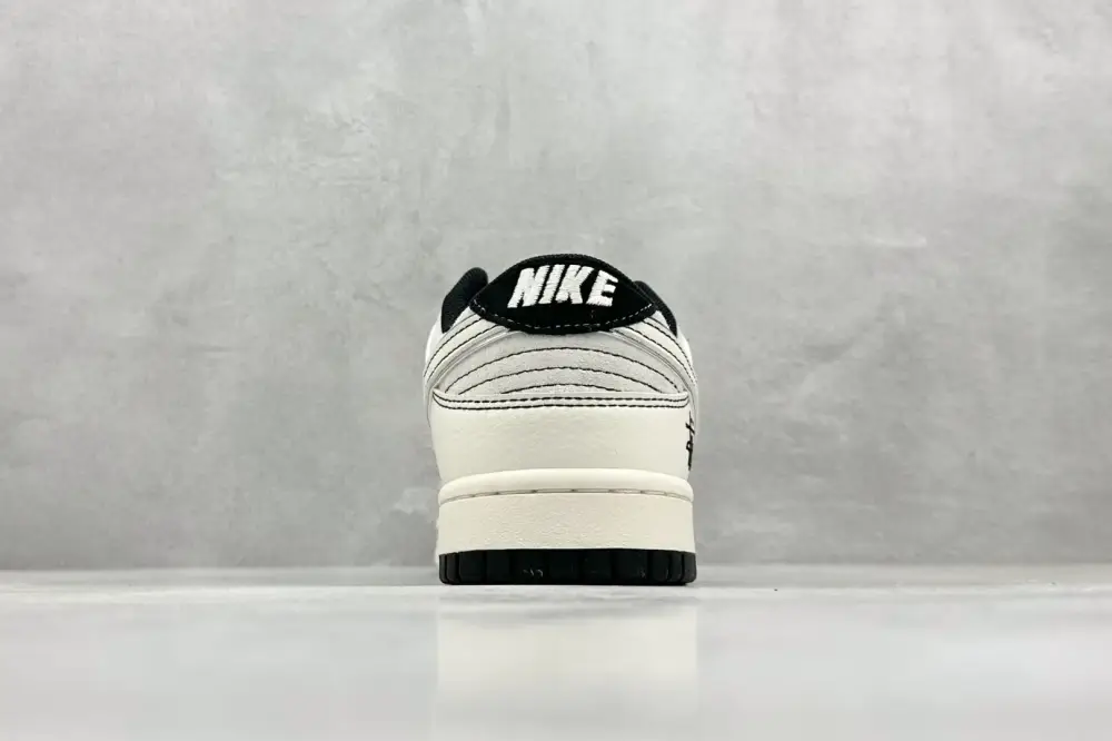 Breathable Nike Dunk Low Retro Stussy Black White – Nikes & Collection 1631 