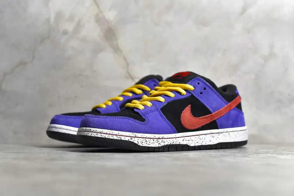 Practical Nike Dunk SB Low Black Purple Blue – Nikes & Quality 1592  ACED20