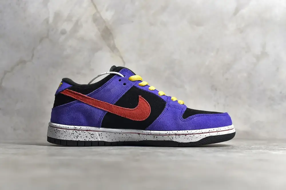Practical Nike Dunk SB Low Black Purple Blue – Nikes & Quality 1592  ACED20
