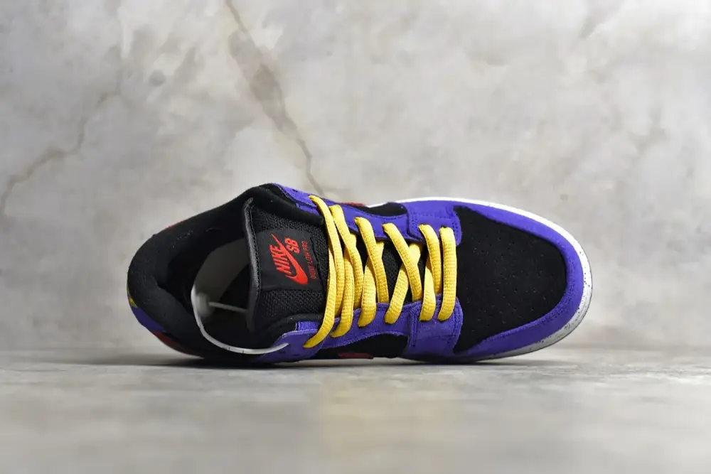 Practical Nike Dunk SB Low Black Purple Blue – Nikes & Quality 1592 