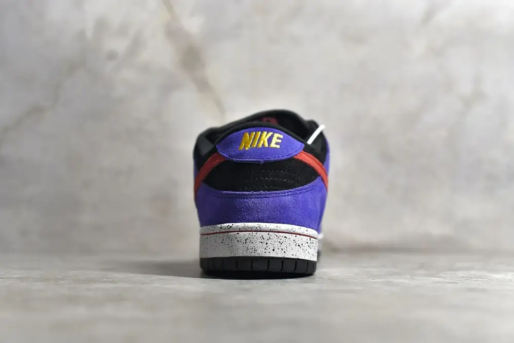 Practical Nike Dunk SB Low Black Purple Blue – Nikes & Quality 1592 