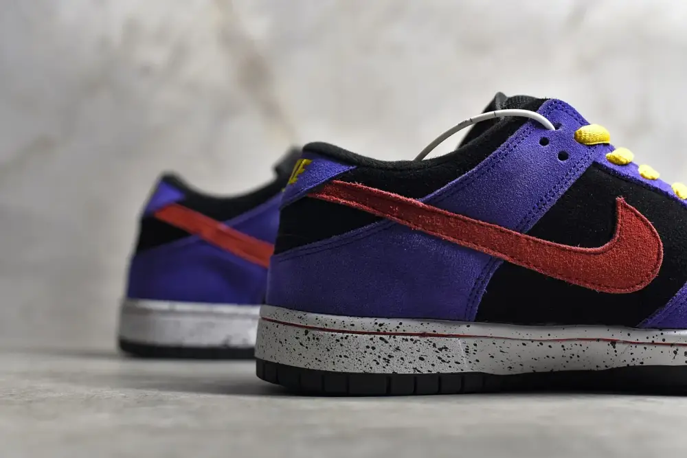 Practical Nike Dunk SB Low Black Purple Blue – Nikes & Quality 1592 