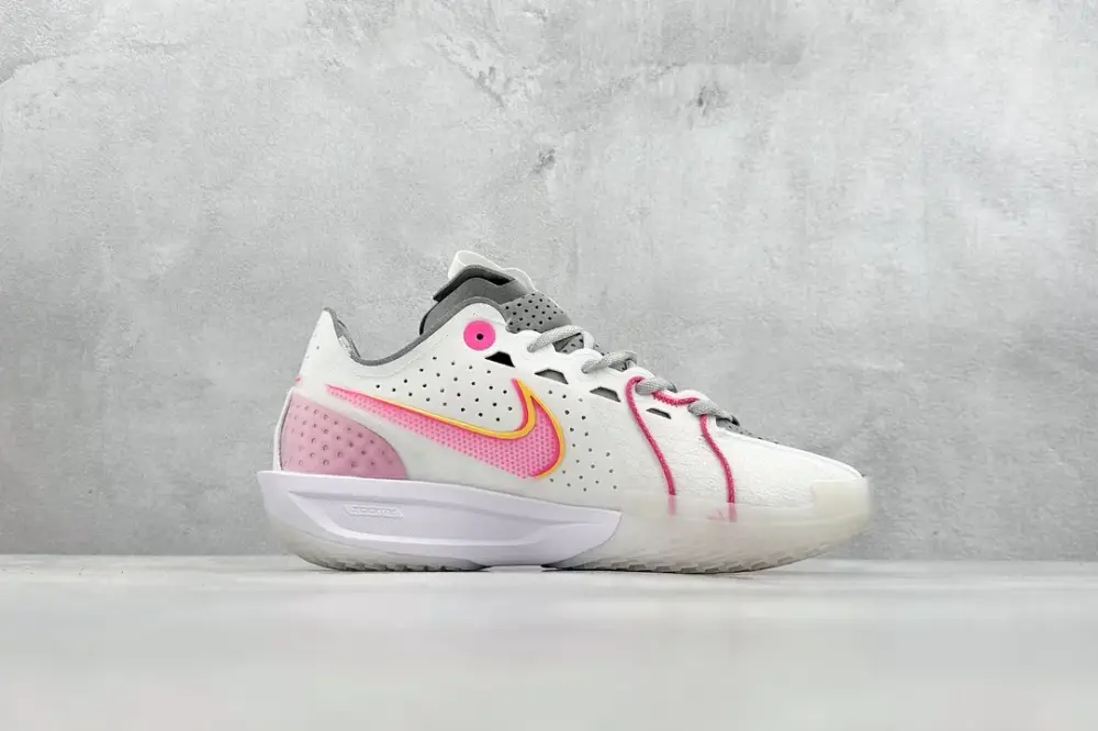 FastDry Nike G.T. Cut 3 EP Basketball – White Pink, Performance Style with Nike Design and Quality 1497 