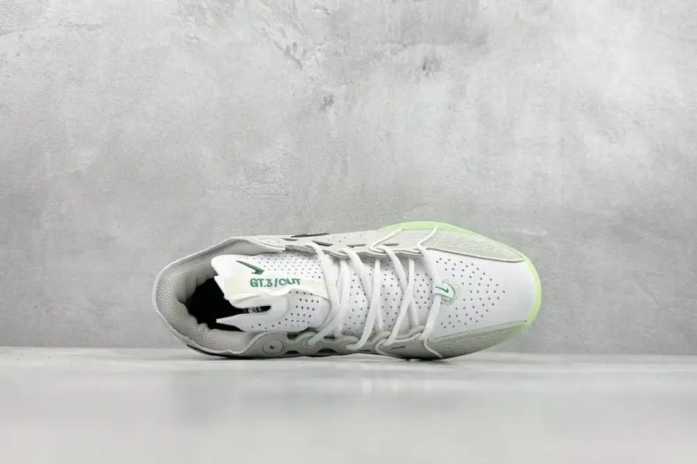 Modern Nike G.T. Cut 3 EP GT3 Basketball – White Black Green, Performance Style with Nike Design and Look 1492 