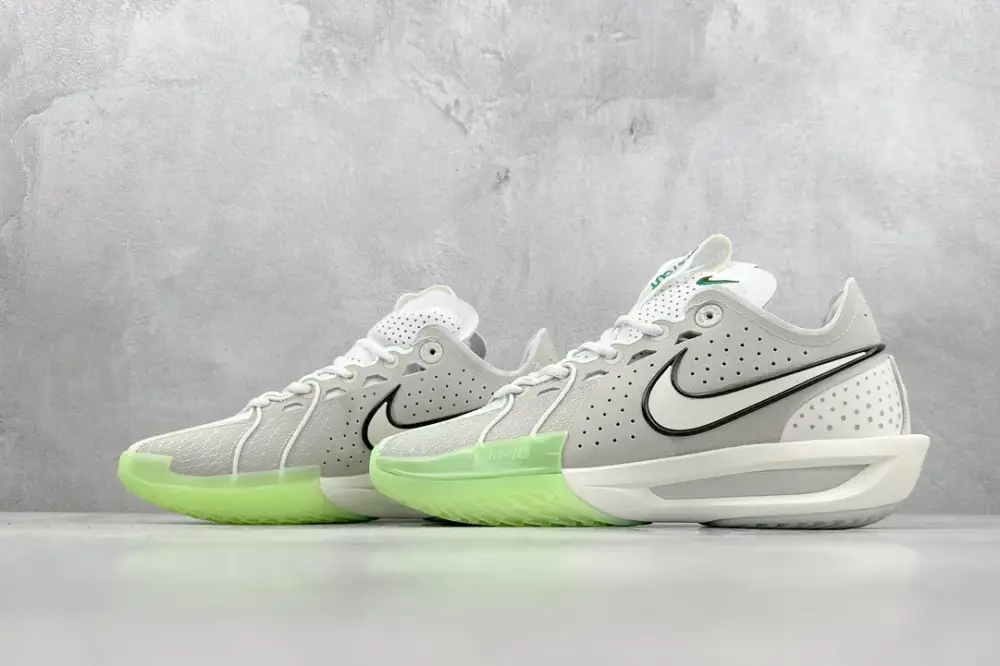 Modern Nike G.T. Cut 3 EP GT3 Basketball – White Black Green, Performance Style with Nike Design and Look 1492 