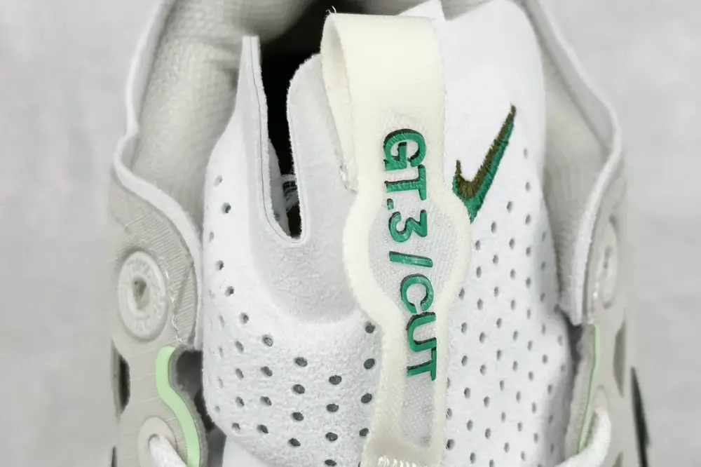 Modern Nike G.T. Cut 3 EP GT3 Basketball – White Black Green, Performance Style with Nike Design and Look 1492 