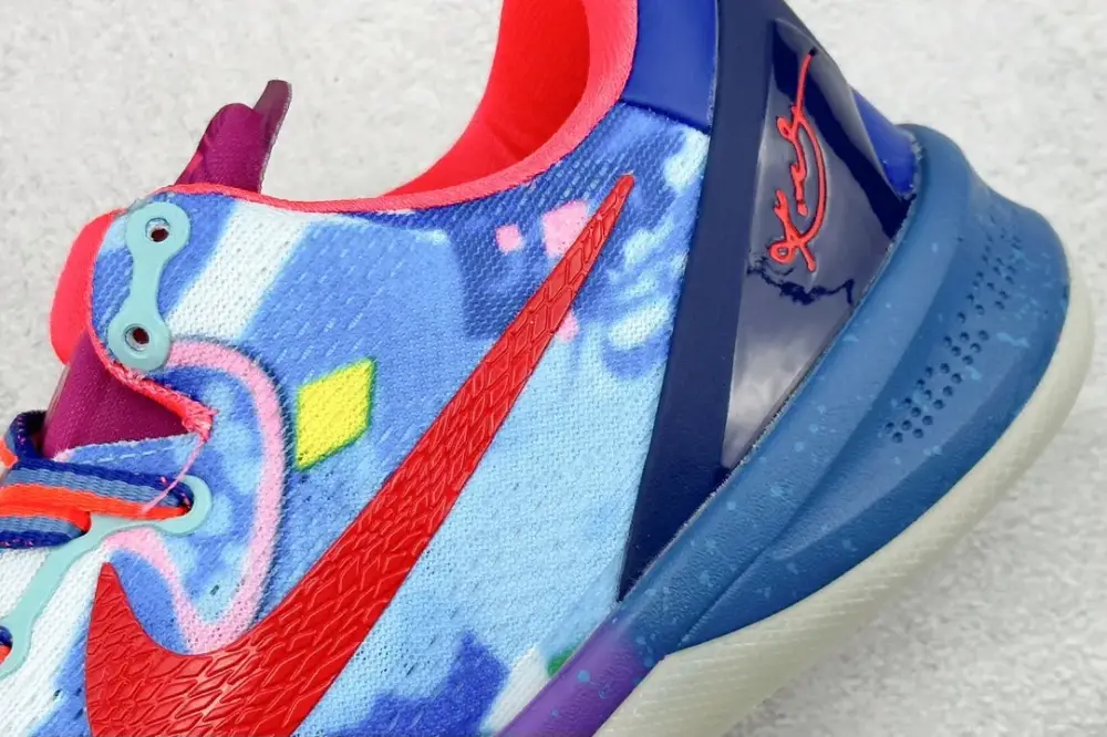 Nike Kobe 8 System – Multicolor Blue Red – 350R Version Nike Reliable 1499 