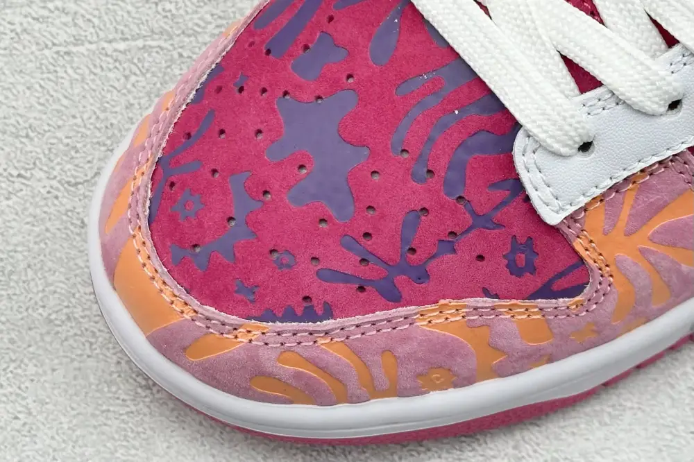 Nike SB Dunk Low Color Embossed Pink White – StreetReady 1619 