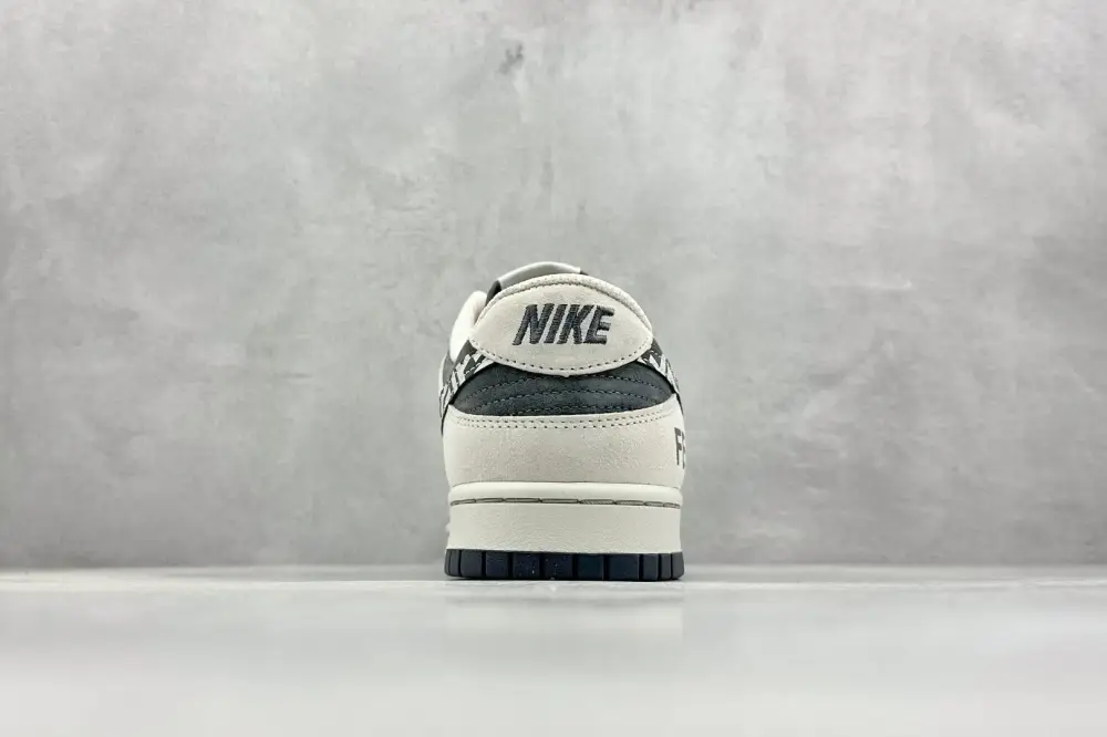 OdorResistant Nike SB Dunk Low Fendi Collab White Grey – Nikes 1642 