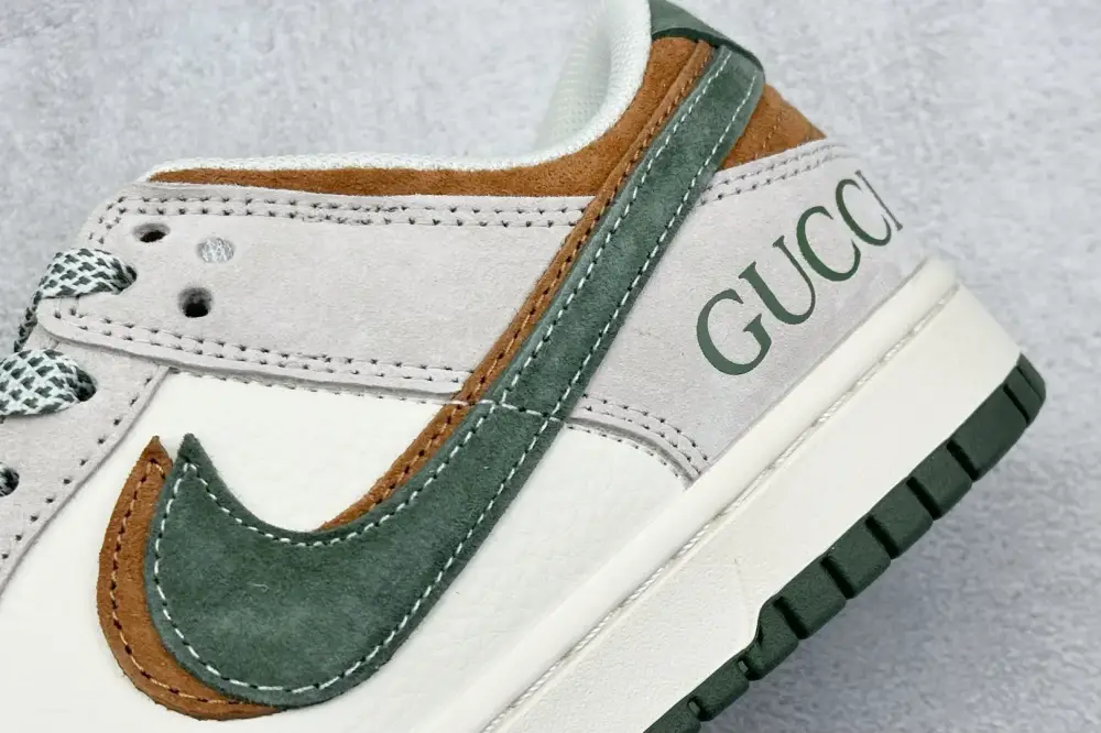 GoodFit Nike SB Dunk Low Gucci Brown Green Swoosh – Nikes 1641 