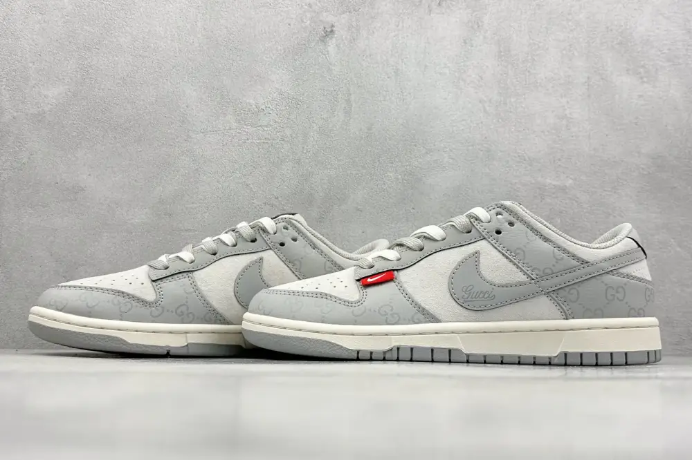 UrbanChic Nike SB Dunk Low Gucci Grey Swoosh – Nikes 1643 