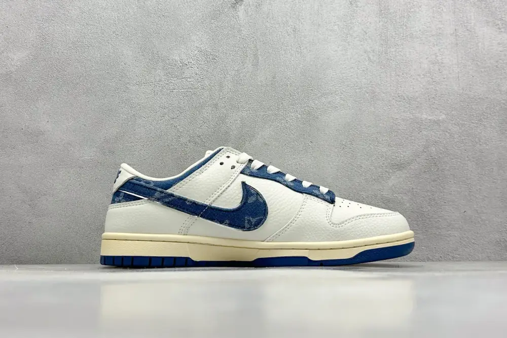 Flexible Nike SB Dunk Low LV Denim Blue Low Top Nike 1629 