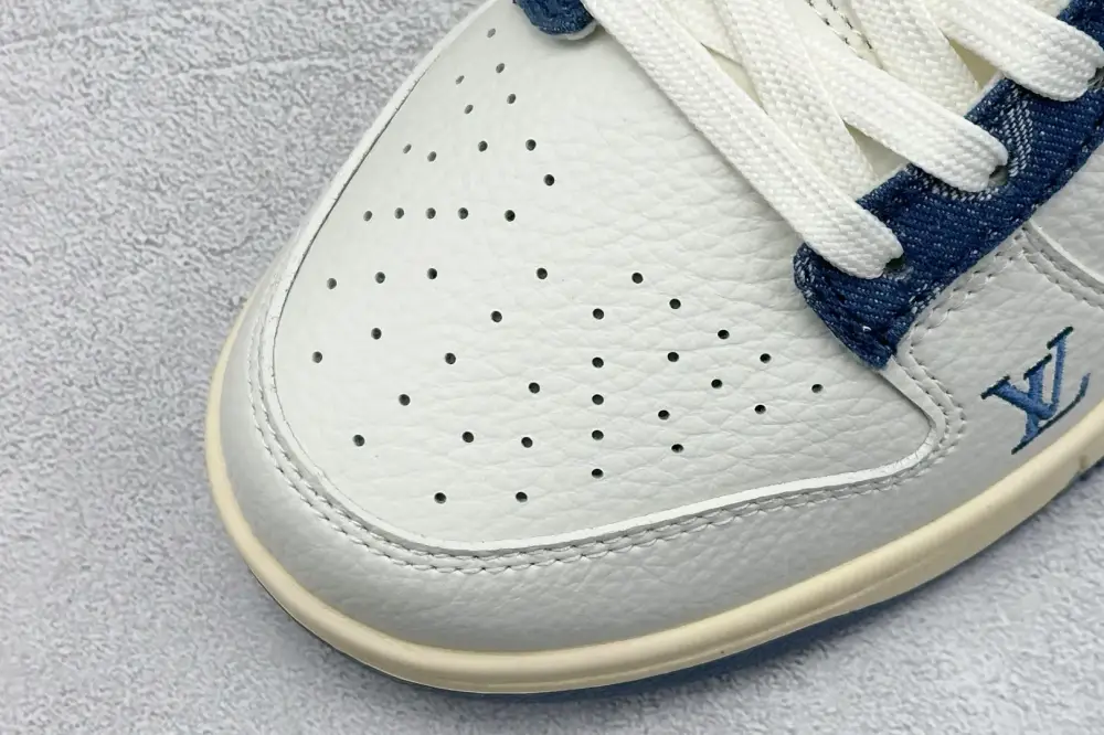 Flexible Nike SB Dunk Low LV Denim Blue Low Top Nike 1629 