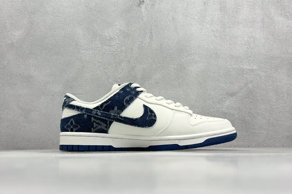 AllSeason Nike SB Dunk Low LV Denim White Blue – Nikes 1644  FECF84
