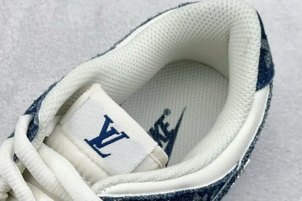 AllSeason Nike SB Dunk Low LV Denim White Blue – Nikes 1644 