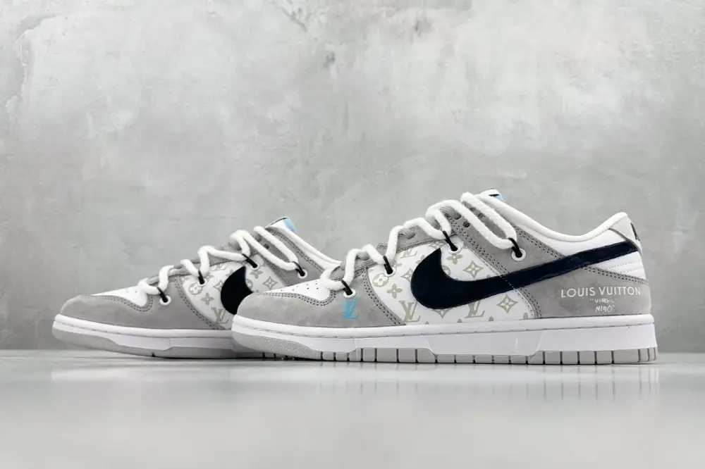 Nike SB Dunk Low LV Grey Black Print – Nikes & Collection Bold 1607 