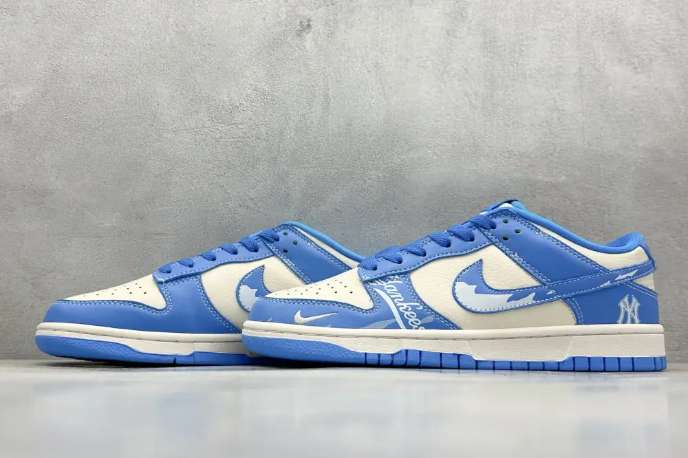 Lightweight Nike SB Dunk Low MLB Blue White Low – Nikes & Fake Nike 1554 