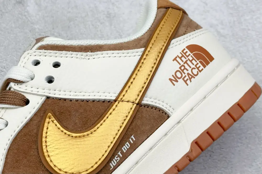 Contemporary Nike SB Dunk Low North Face Beige Brown – Nikes 1651 