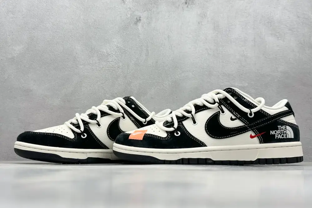 Nike SB Dunk Low North Face Black White Nike Classic 1618 