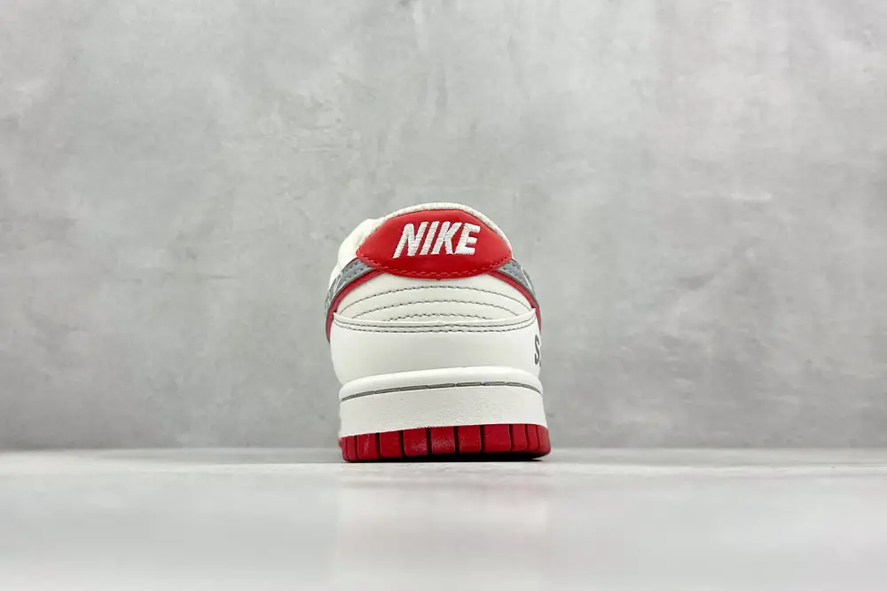 Nike SB Dunk Low SUP White Red Grey – Nikes FashionForward 1638 