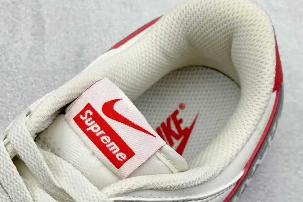 Nike SB Dunk Low SUP White Red Grey – Nikes FashionForward 1638 
