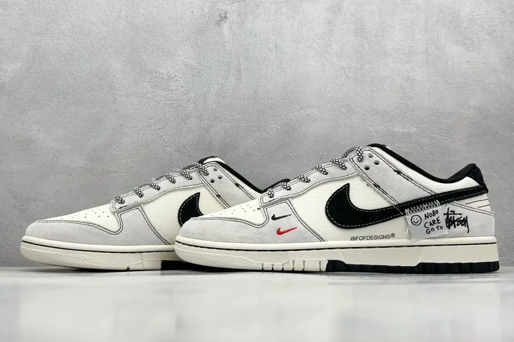 Chic Nike SB Dunk Low Stussy Black Swoosh – Nikes & Collection 1576 