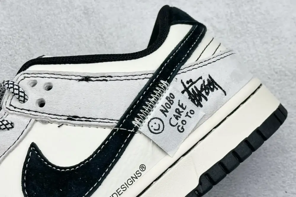 Chic Nike SB Dunk Low Stussy Black Swoosh – Nikes & Collection 1576 