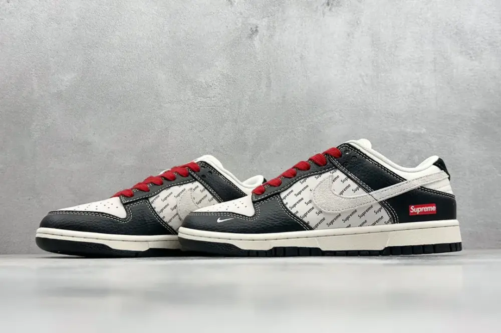 Nike SB Dunk Low Supreme Black White – Nikes & Fake Nike AllSeason 1574 