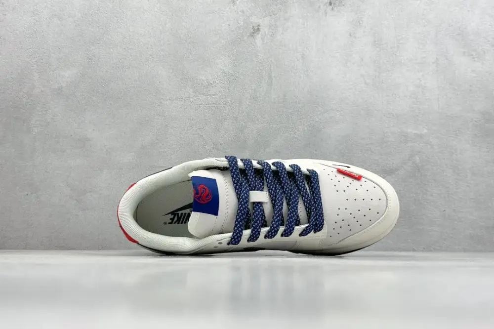 Nike SB Dunk Low Supreme Cream Blue – Nikes Chic 1652 