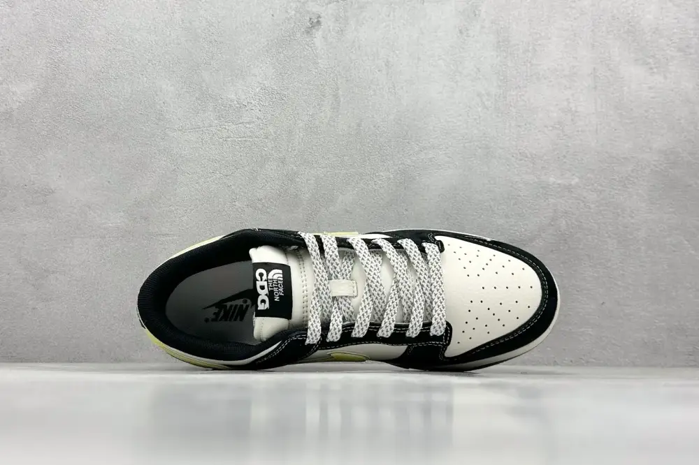 BestValue Nike SB Dunk Low The North Face White Black Yellow Nikes 1616  AEBE303