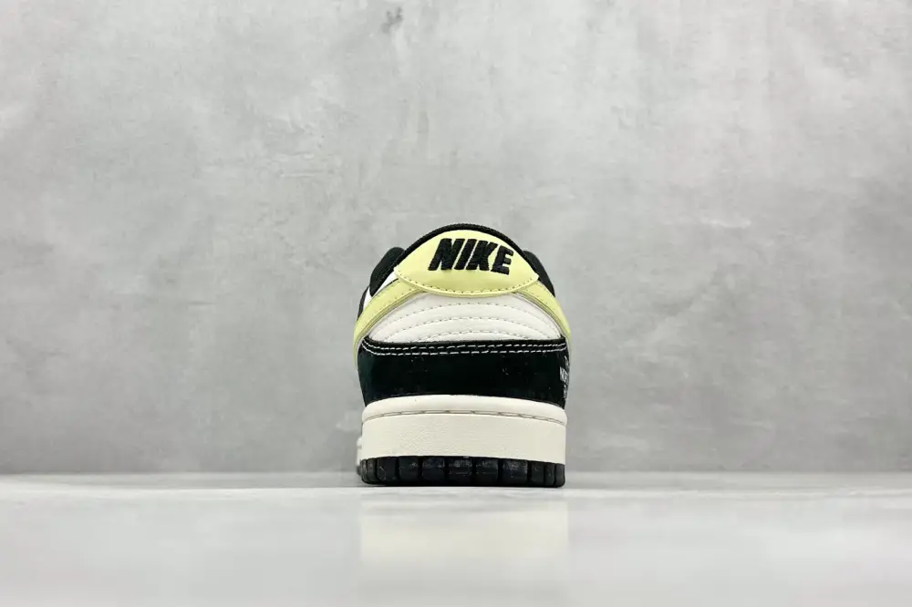 BestValue Nike SB Dunk Low The North Face White Black Yellow Nikes 1616 