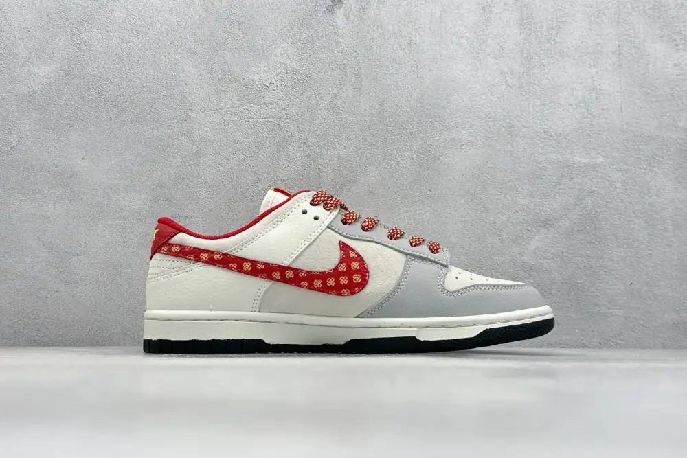 StreetReady Nike SB Dunk Low Year of the Dragon Light Grey Red – Nikes & Fake Nike 1570 