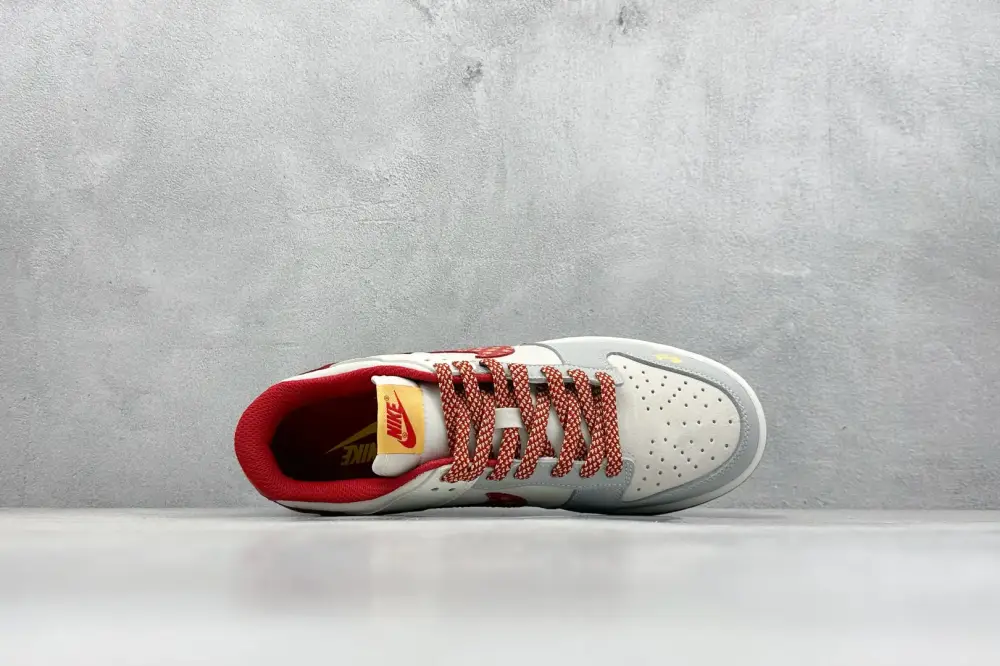 StreetReady Nike SB Dunk Low Year of the Dragon Light Grey Red – Nikes & Fake Nike 1570 