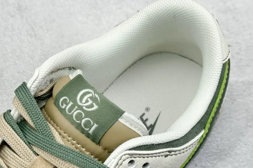 FreshLook Nike SB Dunk Low x GUCCI Gray Brown Green Nikes – High-Quality 1567 