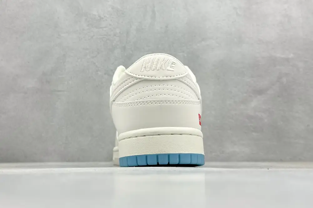 Nike SB Dunk Low x Supreme White Sky Blue Nikes – Flexible 1552 
