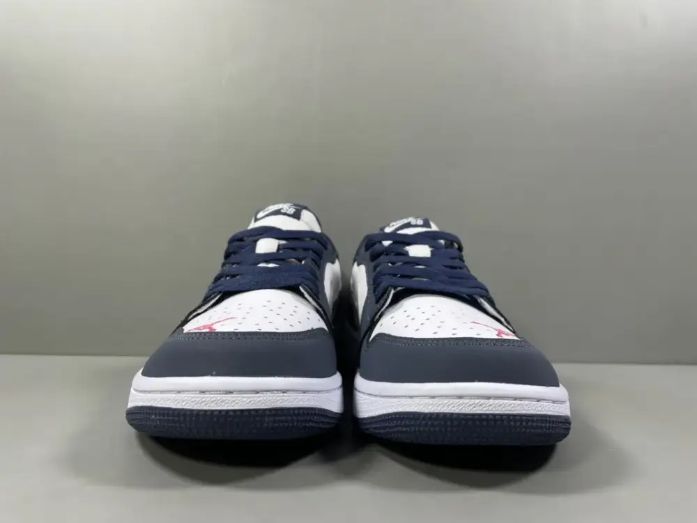 Nike SB x Air Jordan 1 Low 'Navy Blue' – Corporate 260 Pure Version – Nikes Skate HighPerformance 1244 