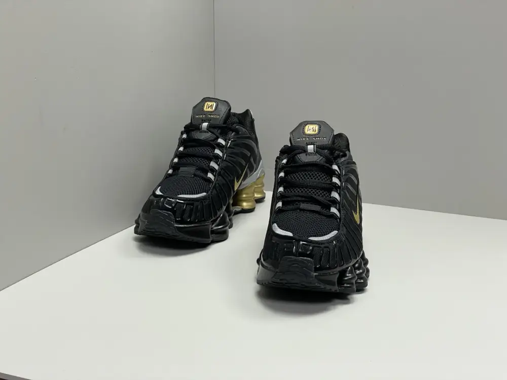 Nike Shox TL Black Gold Silver Sneakers – Tailored 1670 