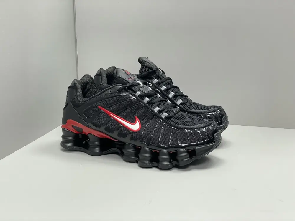 Nike Shox TL Black Red Silver – Nikes ComfortFit 1671  BCD454